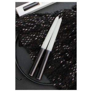 Súprava sviečok (2 kusy) Cizgili Sedefli 2 - Black vyobraziť