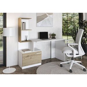 Písací stôl s úložným priestorom MISO Halmar vyobraziť