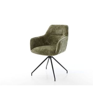 Jedálenská stolička Pejo-Flex olivová olivová krížová podnož zúžená vyobraziť