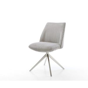 Otočná stolička Elso-Flex Cord Striebornosivý krížový rám široký vyobraziť