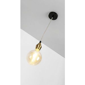 Zlatý kovový prívesok E27 100cm vyobraziť