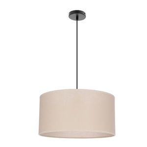 Závesná lampa SHANTI čierna 1x40W E27 béžové tienidlo vyobraziť