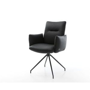 Otočné kreslo Jova-Flex s podrúčkami krížová podnož zúžená kovová vyobraziť