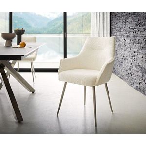 Jedálenská stolička Alja-Flex s kužeľovou základňou z nehrdzavejúcej vyobraziť