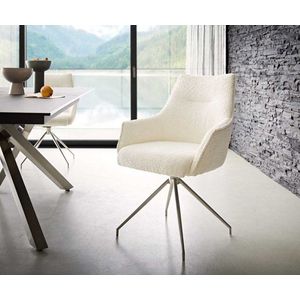 Alja-Flex otočná stolička s podrúčkami krížová základňa zúžená vyobraziť