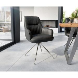 Jedálenská stolička Zelia-Flex s krížovou základňou zúžená vyobraziť