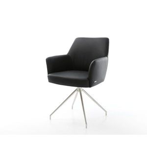 Xana-Flex jedálenská stolička s podrúčkami krížová podnož zúžená vyobraziť