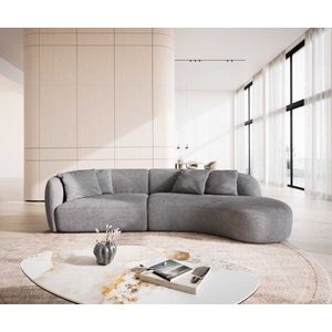 Pohovka Mairi 330x160 cm z mikrovlákna sivá vyobraziť