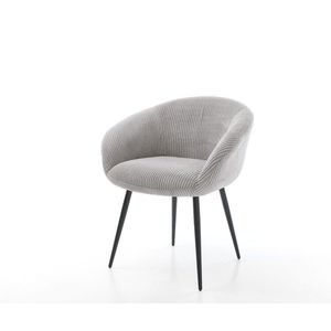 Podnož jedálenskej stoličky Vinka-Flex zúžená kovová čierna vyobraziť