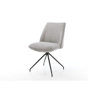 Otočné kreslo Elso-Flex krížová podnož zúžená kovová čierna vyobraziť