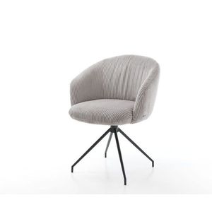 Otočná stolička Caja-Flex s podrúčkami krížová podnož zúžená kovová vyobraziť