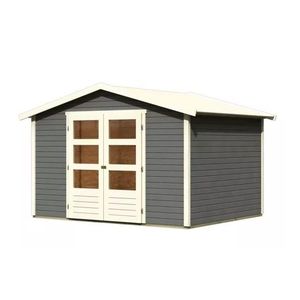 Drevený záhradný domček AMBERG 4 Lanitplast vyobraziť