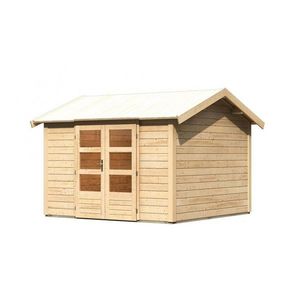 Drevený záhradný domček THERES 7 Lanitplast vyobraziť