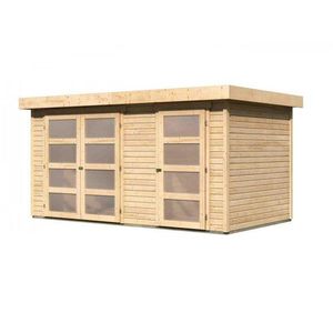 Drevený záhradný domček 404x332 cm Lanitplast vyobraziť