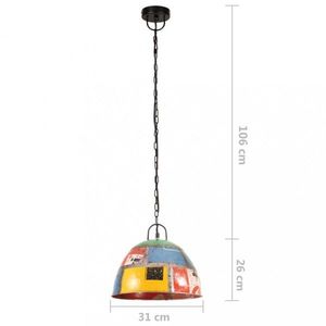 Závesná lampa vintage kov Dekorhome vyobraziť