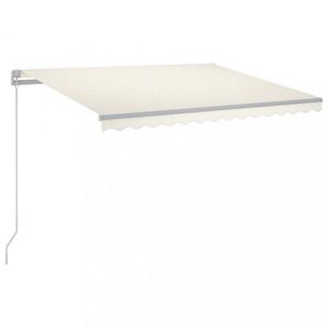 Ručne zaťahovacia markíza s LED svetlom 350x250 cm Dekorhome vyobraziť