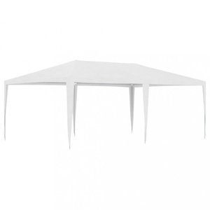Párty stan 4 x 6 m Dekorhome Biela vyobraziť