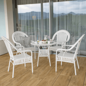 Záhradný jedálenský set 4+1 KOVEN vyobraziť