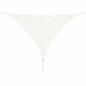 Plachta proti slnku z HDPE trojuholníková 5 x 5 x 5 m vyobraziť