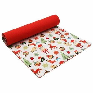 Trade Concept Vianočný behúň Škriatkovia a stromčeky, 33 x 130 cm vyobraziť