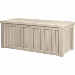 Keter záhradný úložný box Rockwood 570 l, krémová vyobraziť