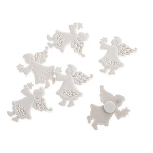 Súprava vianočných ozdôb Anjel, 6 ks, polyresin vyobraziť