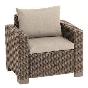 Sada záhradných stoličiek Keter California 83 x 68x 72 cm, 2 kusy, cappuccino vyobraziť