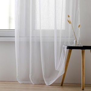 Homede Záclona Kresz Eyelets silver, biela, 280 x 140 cm vyobraziť