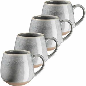 Mäser Súprava veľkých hrnčekov 4 ks AQUATA – 500 ml, sivá, 500 ml vyobraziť