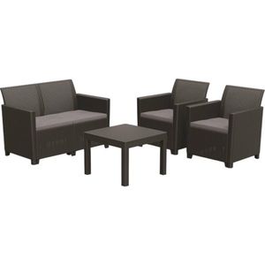 Záhradný set Keter Claire grafitový vyobraziť