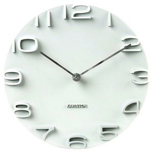 Nástenné hodiny 5311WH Karlsson 42cm vyobraziť