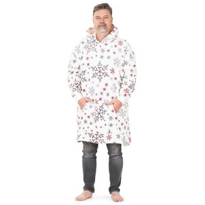 4Home Baránková mikina mikroplyš Snowflakes, uni L - pánske vyobraziť