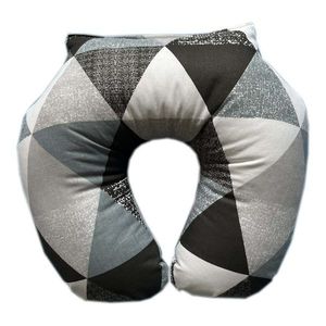 Polášek Cestovný vankúš - Biela / čierna / šedá vyobraziť