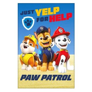 Jerry Fabrics Fleecová deka s motívom Tlapková patrola - Modrá | 100 x 150 cm vyobraziť