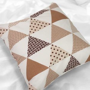 Polášek Bavlnená obliečka na vankúšik - Lenka - béžová | 40 x 40 cm vyobraziť