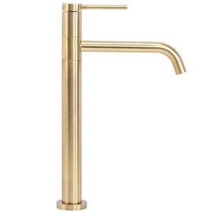 Umývadlová batéria vysoká Rea Lugano zlatá brúsená vyobraziť