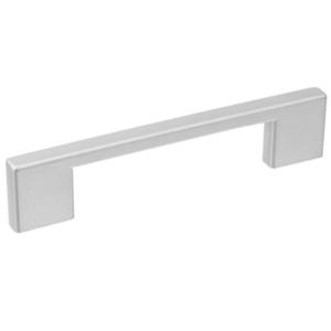 Nábytková úchytka plastová CLP L-137 128/96 chróm matná vyobraziť