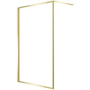 Sprchová stena Walk-In Tiz 100x195 gold vyobraziť