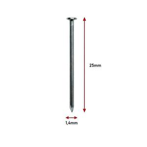 Pozinkované Stavebné Klince 1, 4×25 mm vyobraziť