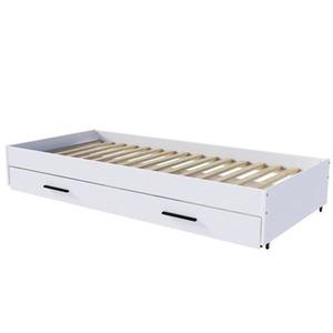 Posteľ dodatočné + zásuvka pod posteľ Verso biela vyobraziť