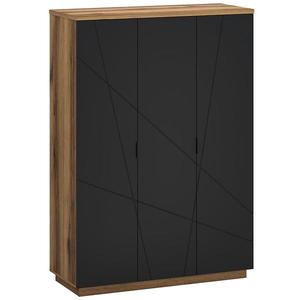 Skriňa Orient H Dub Delano/Čierna vyobraziť