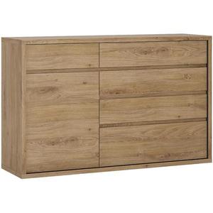 Komoda 1d-5s Shetland Typ 42 Dub Shetland/Sivá vyobraziť