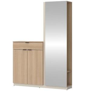 Predsieňový nábytok Sanya SAYGG2 D245/U118 2D1S dub lindberg/cashmere vyobraziť