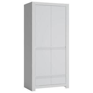 Skriňa Novi NVIS02 2D2S biela alpin/pvc biela supermat vyobraziť