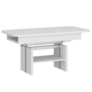 Konferenčný stolík Cortado CRTT03 s zdvihom biela alpská vyobraziť