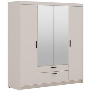 Skriňa Elena 4D 2S zrkadlo pieskovo béžová vyobraziť