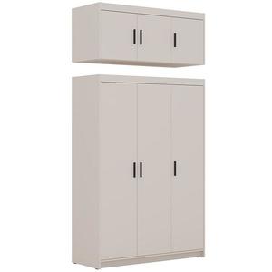 Nadstavec na skriňu Elena 3D pieskovo béžová vyobraziť