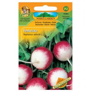 Reďkovka červenobiela guľatá vyobraziť