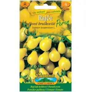 Rajčiak kolíkový hruškovitý Perun, žltý vyobraziť