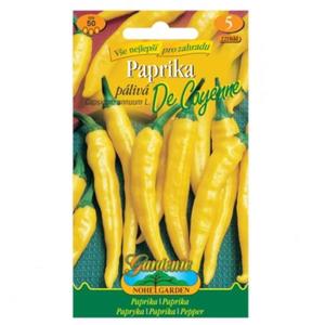 Paprika zeleninová pálivá De Cayenne, žlutá vyobraziť